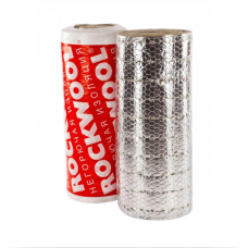 Рулон минеральная вата 80х1000-2 ROCKWOOL WIRED MAT 105 ALU 1