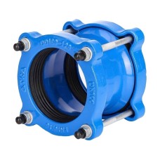 Муфта чугунная соединительная Ду-200 (Дн 218-235) Ру-10/16 ДРК Benarmo