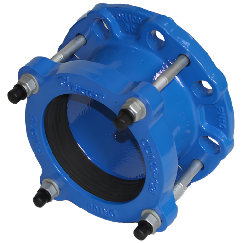 Муфта чугунная соединительная Ду-100 (Дн 109-128) ПФРК Benarmo в Казани