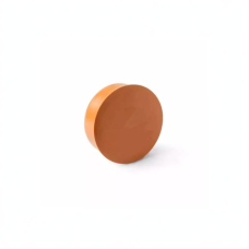 Крышка НПВХ (ПВХ) коричневая Дн 125 безнапорная на гладкий конец трубы Ostendorf KGK