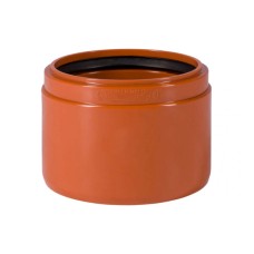 Переход НПВХ (ПВХ) Дн 200 коричневый безнапорный на раструб керамической трубы Ostendorf KGUSM
