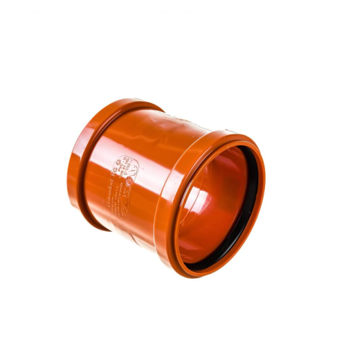 Муфта НПВХ (ПВХ) ремонтная Дн 500 коричневая безнапорная в/к Ostendorf KGU в Казани
