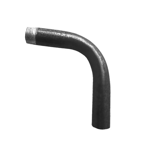 Отвод стальной шовный с наружной резьбой под приварку 90 ° исп. 1 Ст20 КАЗ 40х48х3 мм ГОСТ 3262-75