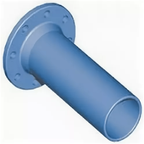 Патрубок фланец-гладкий конец ПФГ Ду-250 (L=1200) ВЧШГ с ЦПП цинк+AL ГОСТ ISO 2531-2012 в Казани