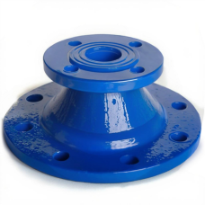 Переход фланцевый ХФ Ду 150-65 (L=200) эпоксид цинк+AL ГОСТ ISO 2531-2012