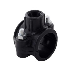 Седелка ПЭ Дн 50-1 1/2" ВР (ВН) Ру-16 с резьбовым выходом VALFEX