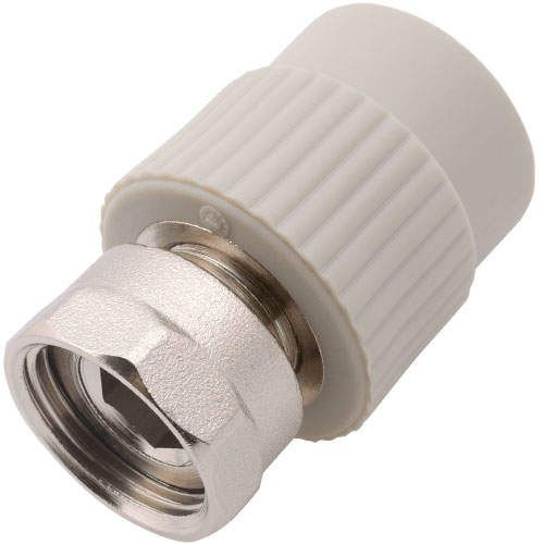 Переход PP-R серый с накидной гайкой Дн 20-3/4" Wavin Ekoplastik в Казани