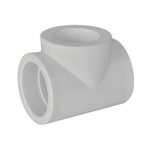 Тройник PP-R редукционный Дн 110-50-110 белый Pro Aqua в Казани