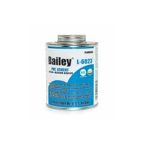 Клей для труб ПВХ 473мл Bailey L-6023 в Казани