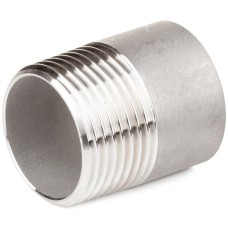 Резьба стальная оцинкованная НР-сварка КАЗ 40х35 мм 1 1/2" ГОСТ 3262-75