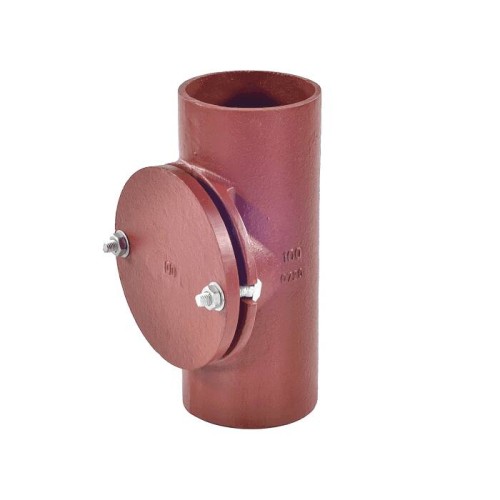 Ревизия чугунная SML Ду-50 с круглой крышкой безраструбная Китай в Казани