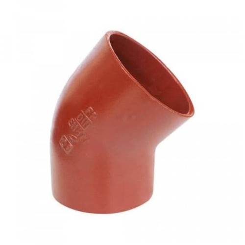 Отвод чугунный SML Ду 200 45гр безраструбный Китай в Казани