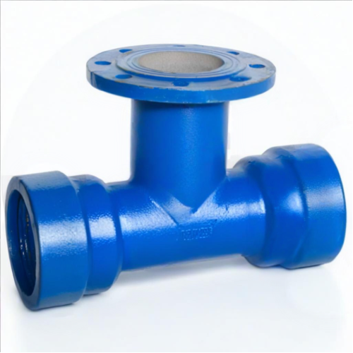 Тройник раструб-фланец ТРФ Ду 150-150 Тайтон ВЧШГ с ЦПП цинк+AL ГОСТ ISO 2531-2012 в Казани