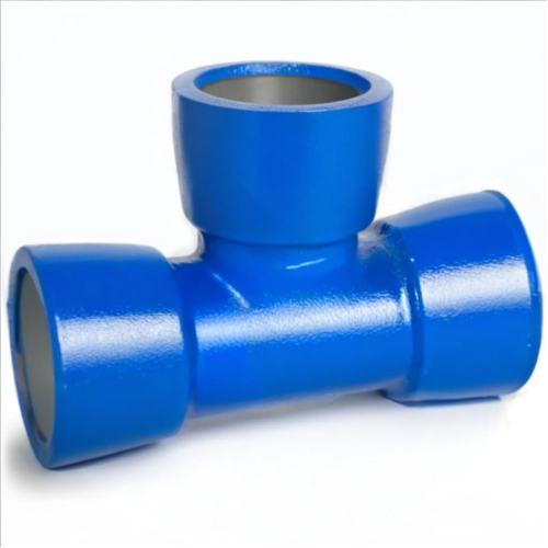 Тройник раструбный ТР Ду 150-150 45 градусов Тайтон ВЧШГ с ЦПП цинк+AL ГОСТ ISO 2531-2012 в Казани