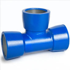 Тройник раструбный ТР Ду 100-100 Тайтон ВЧШГ с ЦПП цинк+AL ГОСТ ISO 2531-2012