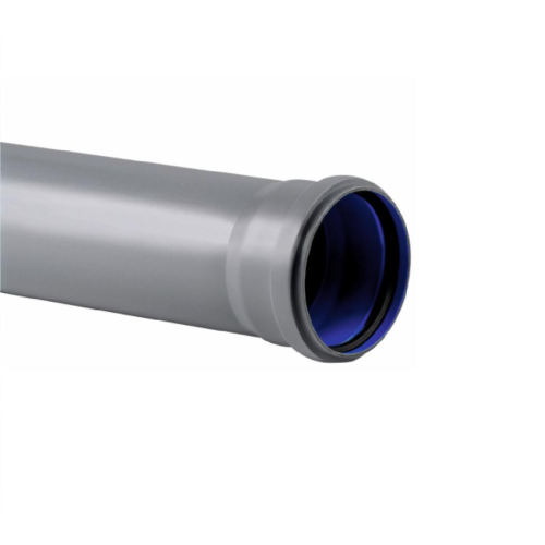 Труба полипропиленовая PP-H безапорная серая с раструбом канализационная Ostendorf 75х1,9 мм 0,15 м ТУ 2248-001­66151982-2010 в Казани