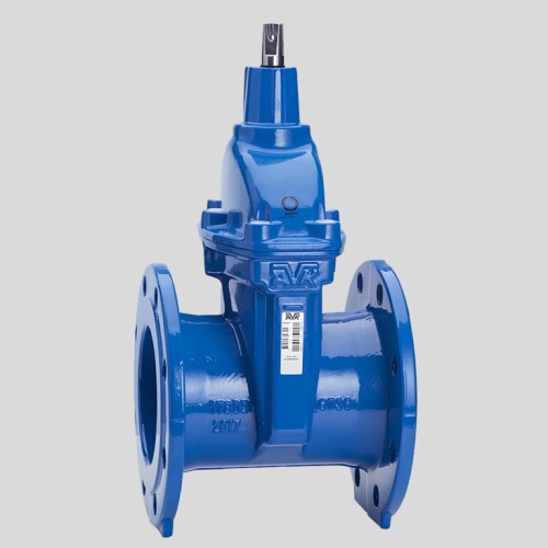 Задвижка клиновая чугунная фланцевая с невыдвижным штоком с обрезиненным клином под электропривод с невыдвижным штоком Ру 16 VOC4241CM Tecofi 250 мм