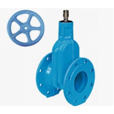 Задвижка клиновая чугунная фланцевая с обрезиненным клином Ру 16 E2 4000E2 Hawle 125х200 мм