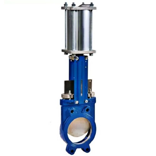 Задвижка шиберная двусторонняя с невыдвижным штоком Ду-150 Ру-16 с пневмоприводом (Т<110°С) Benarmo в Казани