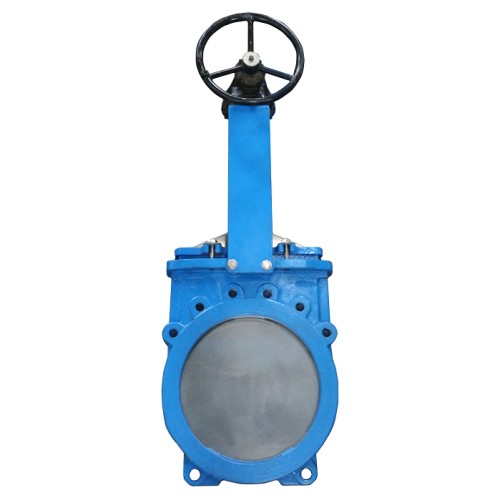 Задвижка шиберная двусторонняя с невыдвижным штоком Ду-800 Ру-5 с редуктором под электропривод ISO2 F14 (Т<110°С) Benarmo в Казани