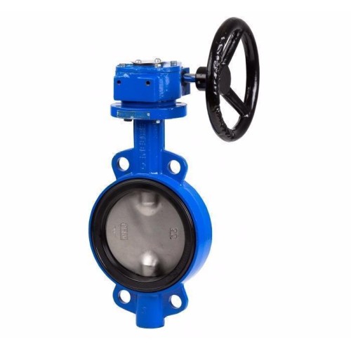 Затвор с чугунным диском и редуктором межфланцевый 1,6 МПа EPDM EURO Benarmo 200 мм в Казани