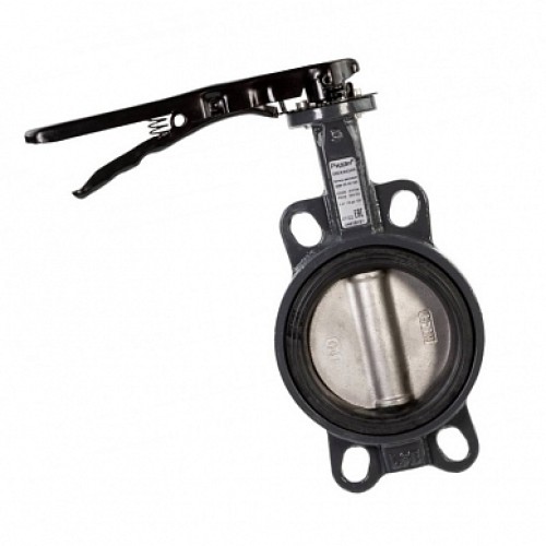 Затвор ручной с нержавеющий диском и рукояткой межфланцевый 1,6 МПа EPDM EURO Benarmo 32 мм в Казани